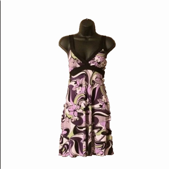 Speechless Dresses & Skirts - Speechless Fun Pattern Purple Dress, Small